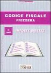 Codice fiscale Frizzera. 2.Imposte dirette