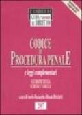 Codice di procedura penale e le leggi complementari