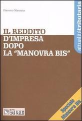 Il reddito d'impresa dopo la «manovra bis»