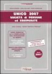 Unico 2007. Società di persone ed equiparate