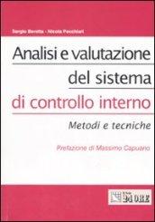 Analisi e valutazione del sistema di controllo interno. Metodi e tecniche