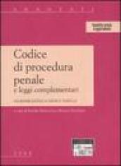 Codice di procedura penale e leggi complementari