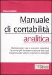 Manuale di contabilità analitica