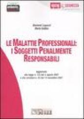 Le malattie professionali: i soggetti penalmente responsabili