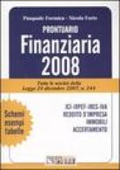 Prontuario Finanziaria 2008