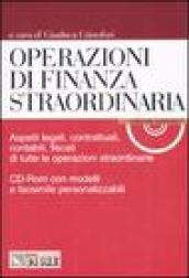 Operazioni di finanza straordinaria. Con CD-ROM