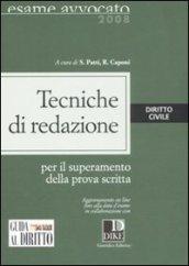 Tecniche di redazione per il superamento della prova scritta