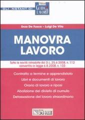 Manovra lavoro