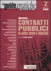 Guida Pratica contratti pubblici di lavori, servizi e forniture