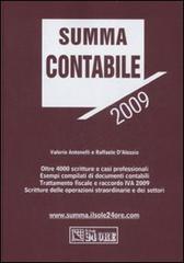 Summa contabile 2009