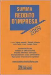 Summa reddito d'impresa 2009