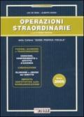 Operazioni straordinarie