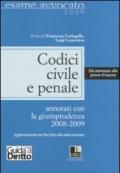 Codice civile e penale annotati con la giurisprudenza 2008-2009