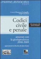 Codice civile e penale annotati con la giurisprudenza 2008-2009
