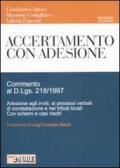 Accertamento con adesione