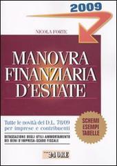 Manovra finanziaria d'estate