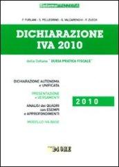 Dichiarazione IVA 2010