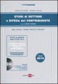 Studi di settore e difesa del contribuente 2010. Con CD-ROM