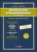 Operazioni straordinarie