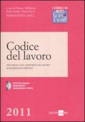 Codice del lavoro. Disciplina del rapporto di lavoro subordinato privato. Con CD-ROM