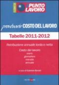 Il punto lavoro. Costo del lavoro. Tabelle 2011-2012