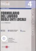 Formulario del lavoro degli enti locali. Con CD-ROM