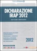 Dichiarazione Irap 2012