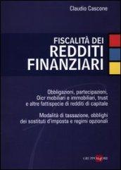 Fiscalità dei redditi finanziari