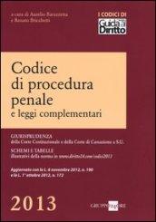 Codice di procedura penale e leggi complementari