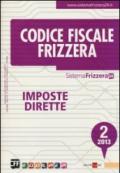 Codice fiscale Frizzera. 2.Imposte dirette