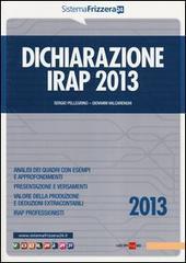 Dichiarazione Irap 2013