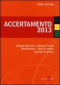 Accertamento 2013. Indagini finanziarie, elusione fiscale, redditometro, studi di settore, società di comodo