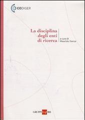 La disciplina degli enti di ricerca