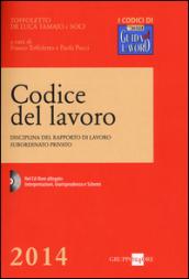 Codice del lavoro. Disciplina del rapporto di lavoro subordinato privato. Con CD-ROM