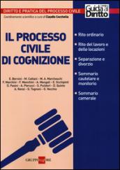 Il processo civile di cognizione