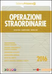 Operazioni straordinarie