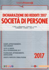 Dichiarazione dei redditi 2017. Società di persone