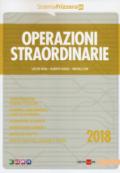 Operazioni straordinarie