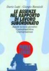 Le assenze nel rapporto di lavoro subordinato