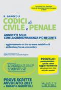 Codici di civile e penale. Annotati solo con la giurisprudenza più recente. Con Contenuto digitale per download e accesso on line