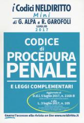 Codice di procedura penale e leggi complementari