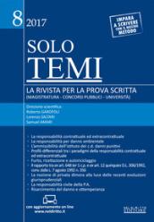 Solo temi. La rivista per la prova scritta (magistratura-concorsi pubblici-università) (2017). Con aggiornamento online: 8