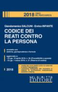 CODICE DEI REATI CONTRO LA PERSONA