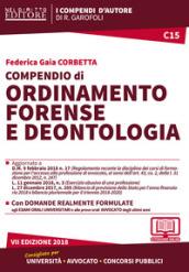 Compendio di ordinamento forense e deontologia. Con Contenuto digitale per accesso on line