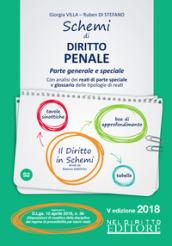 Schemi di diritto penale. Parte generale e speciale