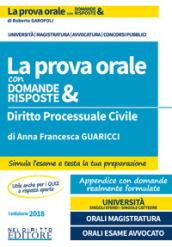 Diritto processuale civile. La prova orale con domande & risposte