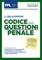 Codice delle questioni penale