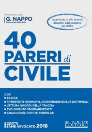 40 pareri di civile