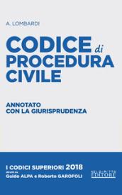 Codice di procedura civile. Annotato con la giurisprudenza