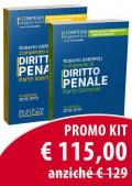 Kit 2 compendi superiori. Penale generale. Penale speciale